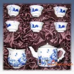 供應景德鎮青花陶瓷茶具 傳統工藝與現代禮品的完美融合