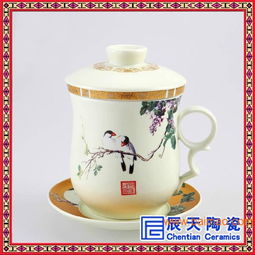 匠心獨運 廠家批發(fā)陶瓷茶杯，高溫?zé)贫Y品與工藝品陶瓷的完美融合